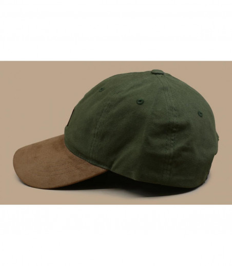 Reell groene suede curve cap